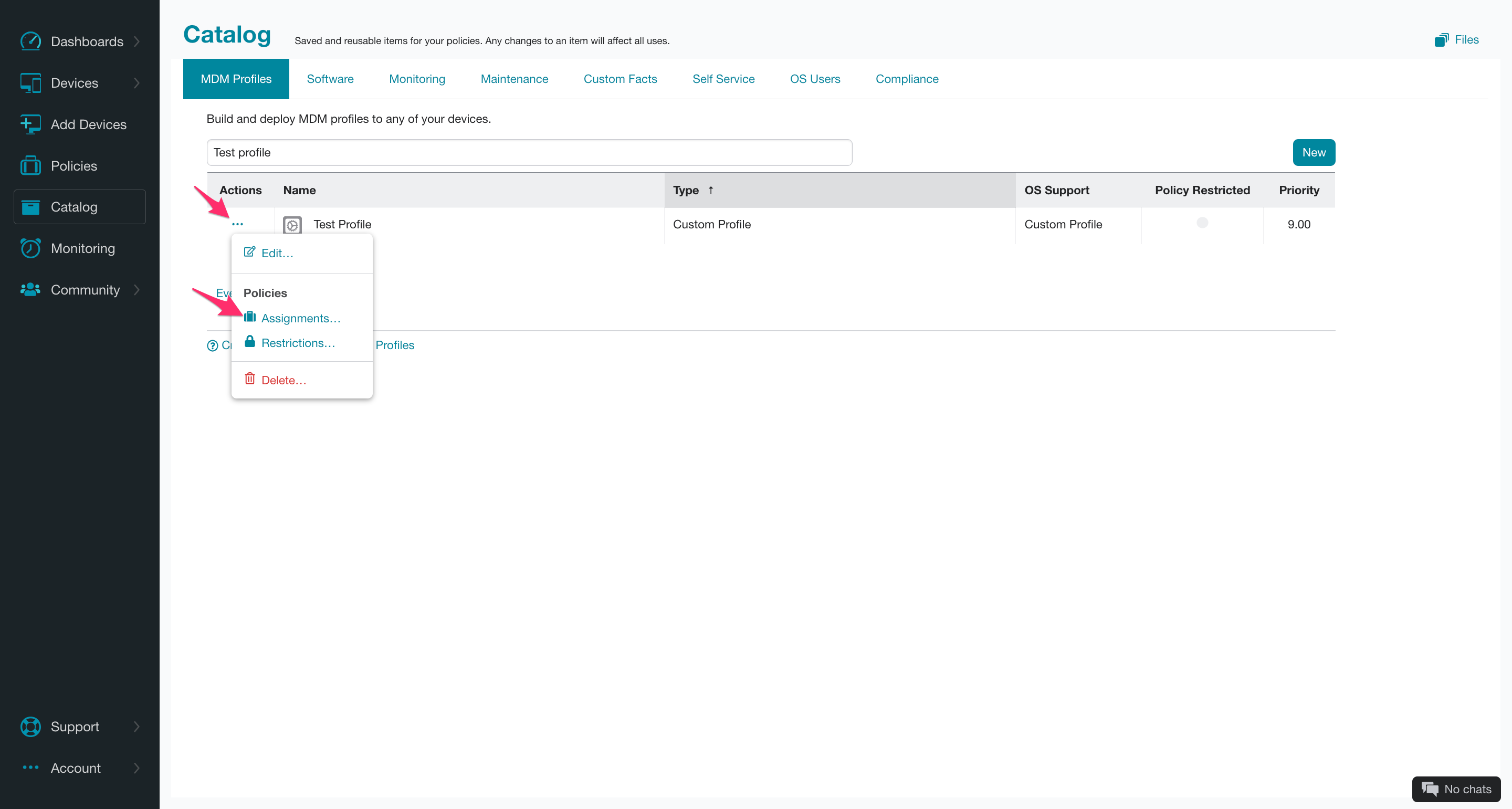 How To: Configure and Deploy a Custom MDM Profile – Addigy