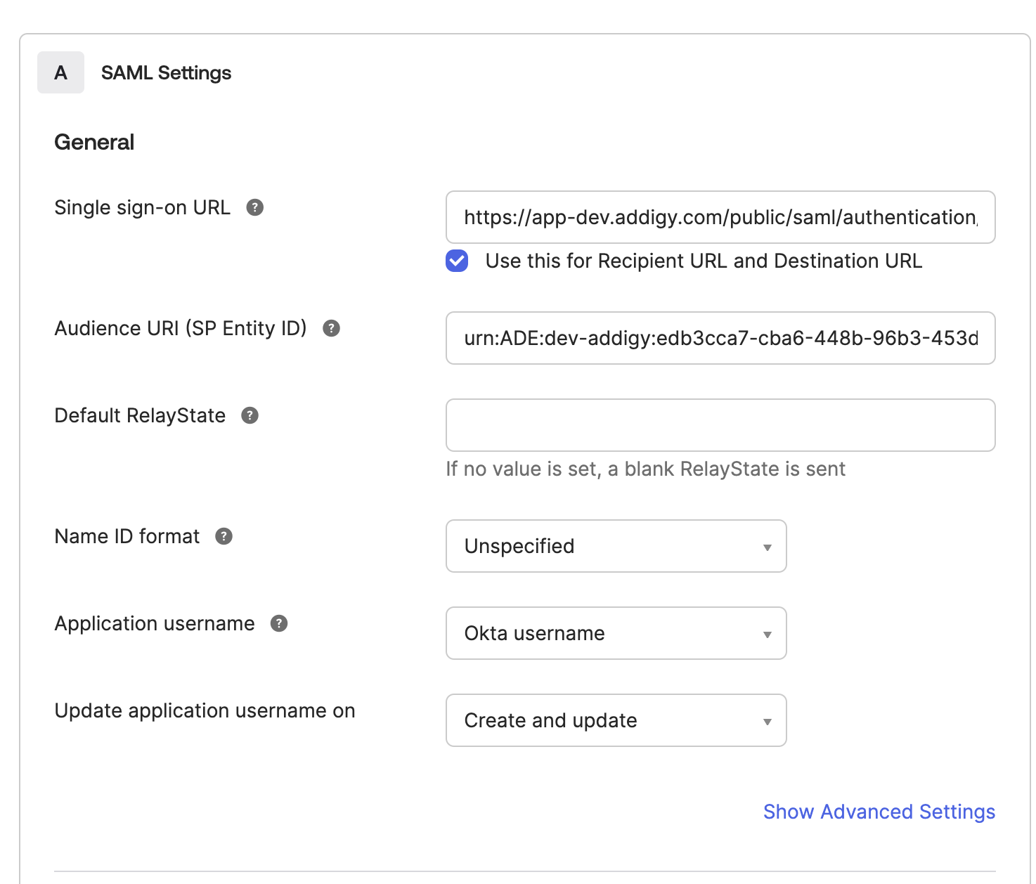 Configuring SSO Authentication With Okta – Addigy